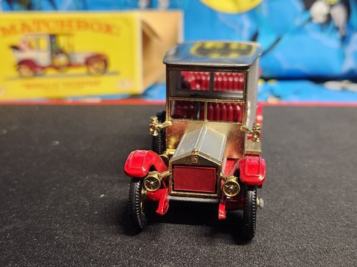 Vintage Lesney Matchbox Y-7 1912 Rolls Royce Models of Yesteryear Origional EBox - Picture 3 of 12