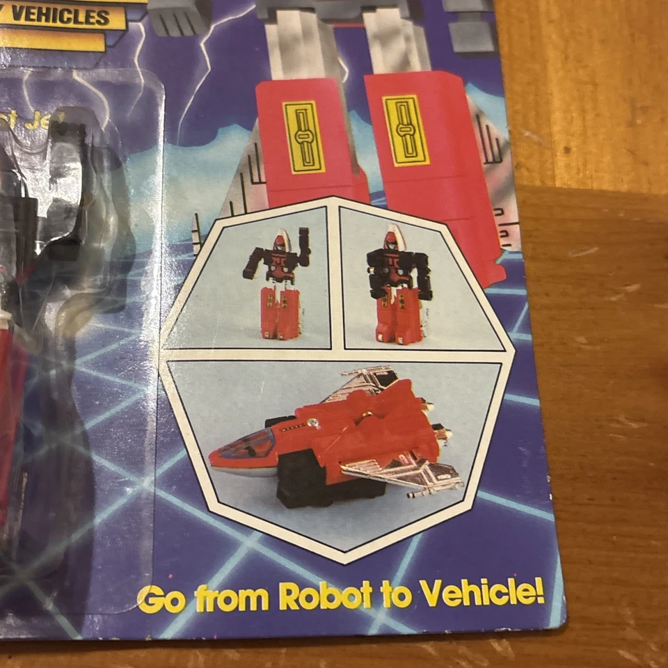 VINTAGE 1980S TONKA GOBOTS FITOR ENEMY ROBOT #03 MINT ON CARD - Image 3 of 4