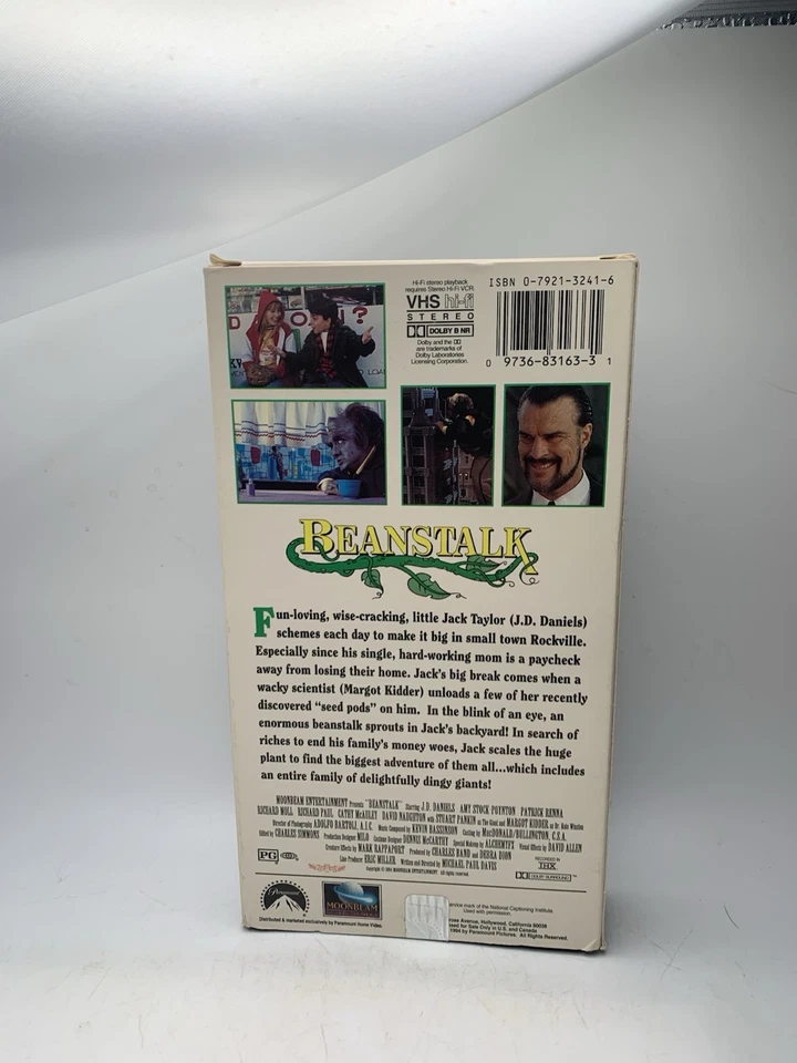 BEANSTALK JACKS ON THE WAY UP TO ADVENTURE (VHS 1994)- J.D DANIELS VERY RARE!!! - Image 3 of 4