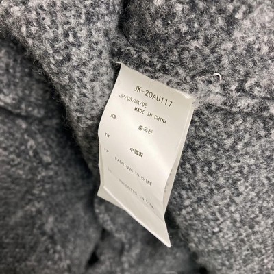 Snow peak Wool Blanket Coat Grey Free size Unisex | eBay