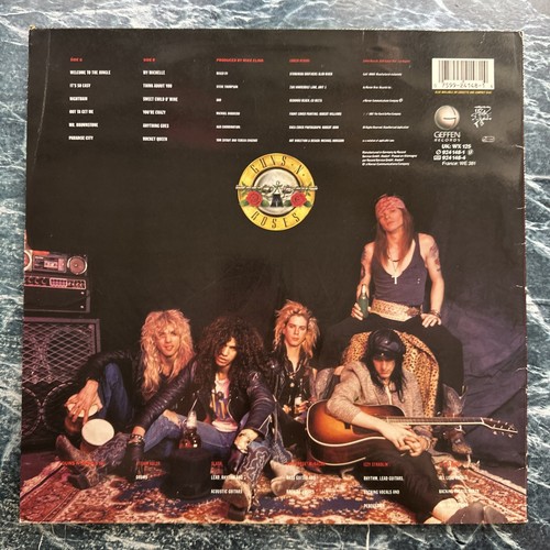 Guns ‘N’ Roses - Appetite For Destruction 12” Vinyl Record VG+ Alternate Cover - Picture 2 of 7