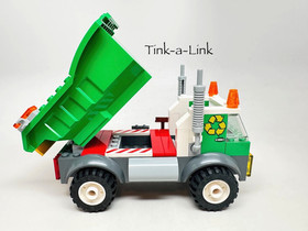 LEGO 10680 Garbage Truck Junior Set Complete Refuge Recycle