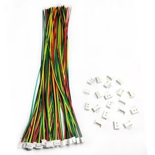 BOJOUL for 20 Sets JST 1.25mm 4 Pin Male Connector and 28AWG Female Connector...