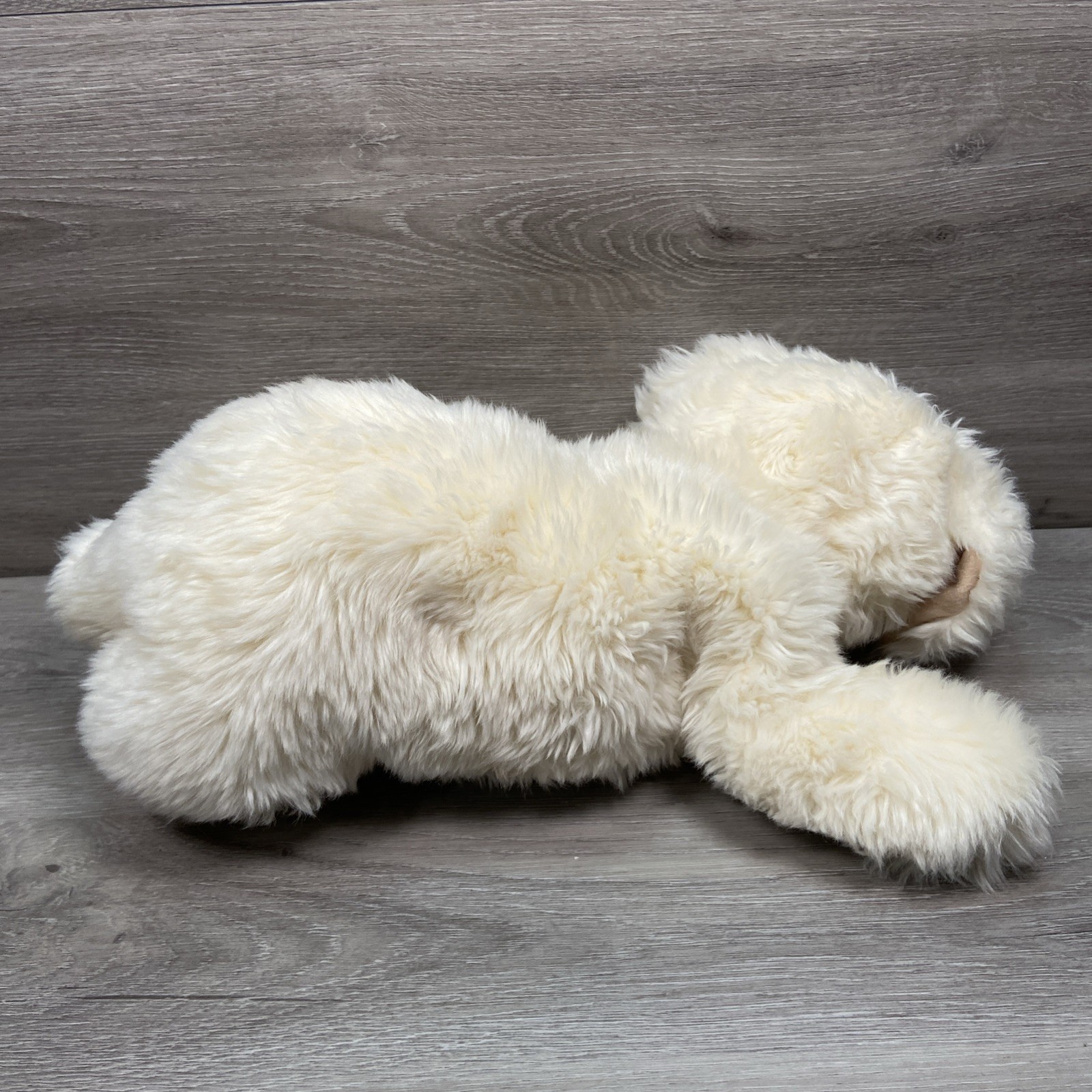 Ty Honey Puppy Dog Plush Fluffy Lab Cream Vtg 1995 Retired Classic Korea 15”