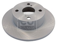 2x Bremsscheibe FEBI BILSTEIN 26071 für TOYOTA COROLLA Liftback Compact ZZE111_