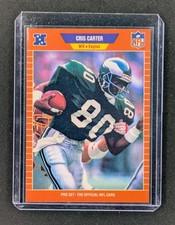 Cris Carter 1989 Pro Set Rookie card #314 RC HOF Eagles Vikings OSU. rookie card picture