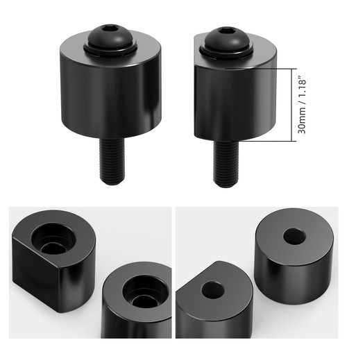 Anodized Seat Riser Seat Spacer For VW Golf MK7 GTI R 2015 2016 2017 2018-2021 - Picture 8 of 13
