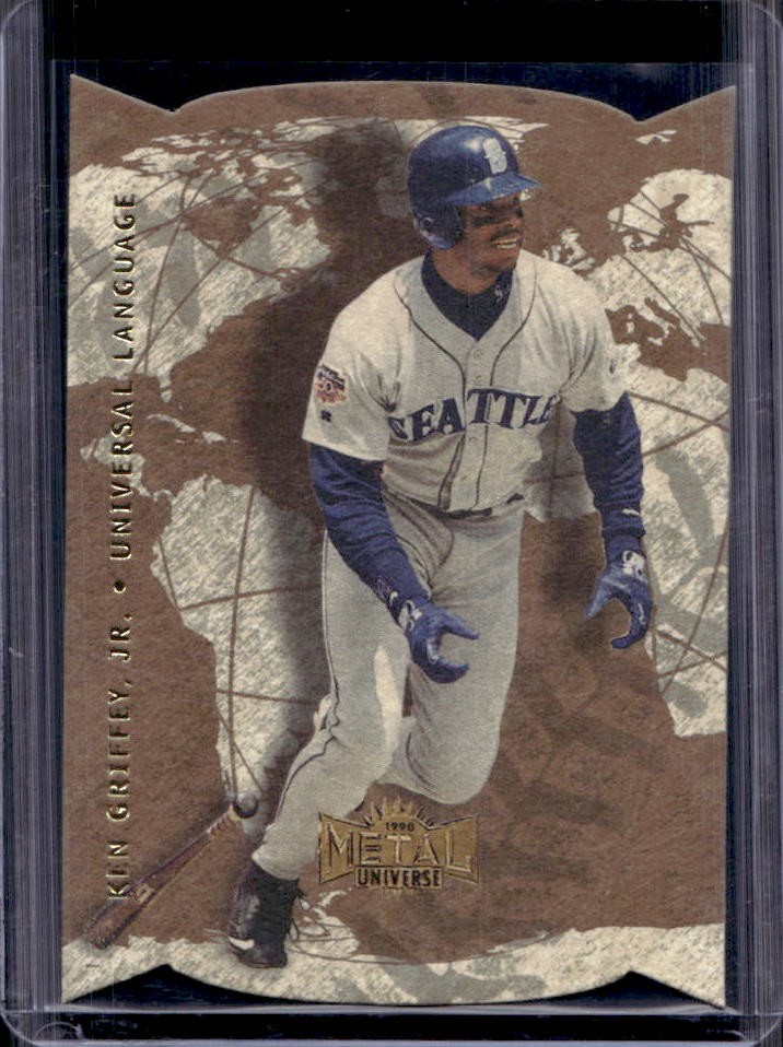 1998 Fleer Metal Universe Ken Griffey Jr. Universal Language #1 UL Mariners