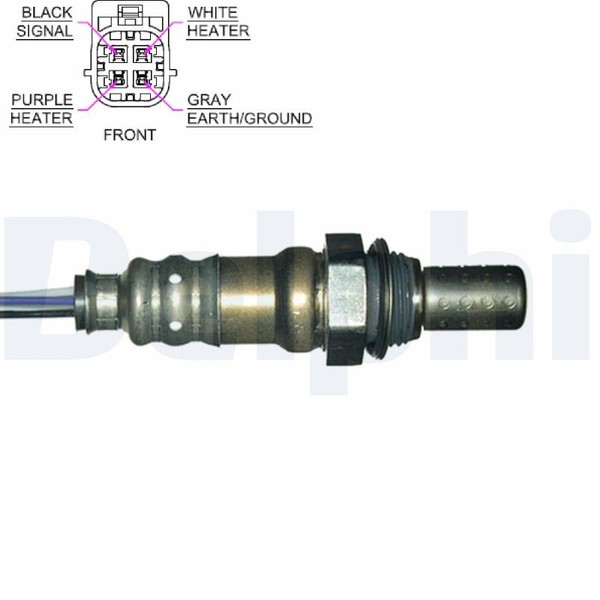 Lambdasonde FÜR Nissan Almera II (N16) - Delphi ES20172-12B1-image