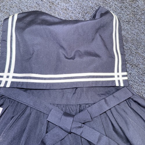 New Good Lad Girl’s Size 4T Dress Navy Nautica Sailor Collar and Red Dress 4T - Picture 11 of 13