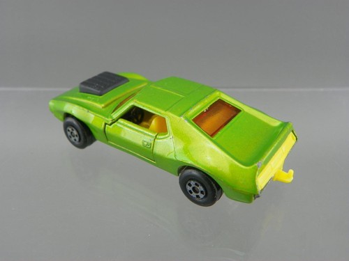 Vintage 1972 Matchbox Superfast No.9 Diecast 1/64 Scale Green AMX Javelin EX-NM - Bild 4 von 6