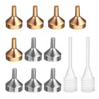 12pcs/set Small Funnels with Mini Dropper for Filling Bottles Containers Liquid