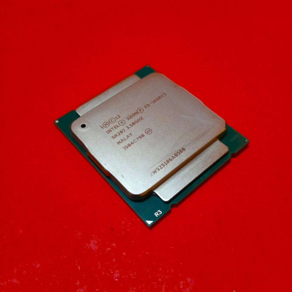 Processeur Intel Xeon E5-1650 v3 - 3.5 GHz - 6 Core - 15 Mo - LGA2011-3 - SR20J - Photo 2/3