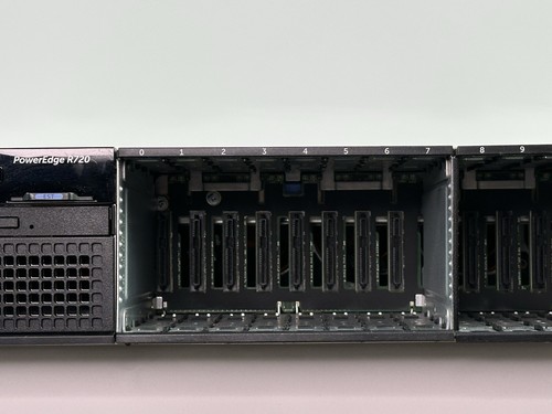 Dell R720 16x SFF 2x Intel Xeon E5-2670 192GB No HDD PERC H710P 2x 750W PSU SAS - Picture 4 of 14
