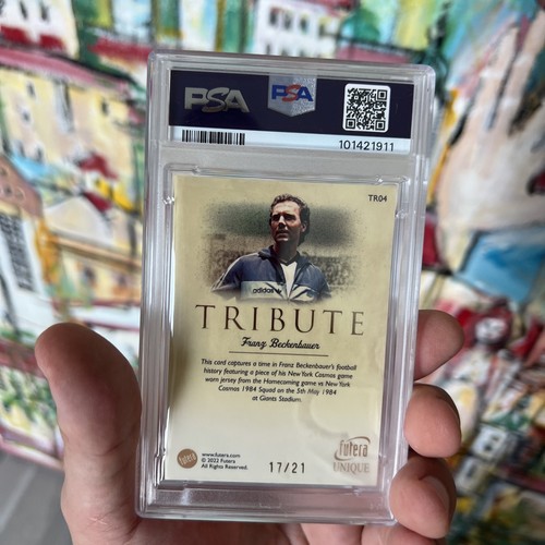 Franz Beckenbauer | Bayern München | Futera Tribute  [17/21] | PSA9 | relic - Bild 2 von 2