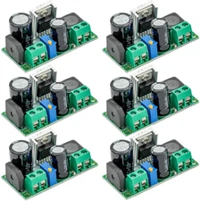 6PCS AC/DC to DC Step Down Buck Converter Dual Input 5-30V A 5-48V D to Adjustab