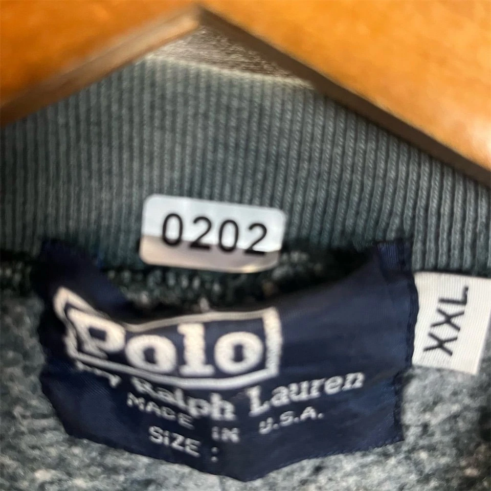 Sudadera De Colección Polo Ralph Lauren Para Hombre Tie Dye Camuflada 2XL Desgastada Destrozada Foto 2 de 4