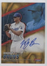2021 Bowman's Best of Gold Lava Refractor 51/75 Maddux Bruns #B21-MB Auto 0i5q