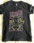 Pokemon Pikachu Graphic Tshirt Black S Uniqlo Used