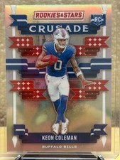 2024 Panini Rookies & Stars - Crusade Keon Coleman #C-KCN Silver (RC)