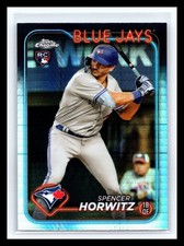 2024 Topps Chrome - Spencer Horwitz #26 Prism Refractor (RC) 