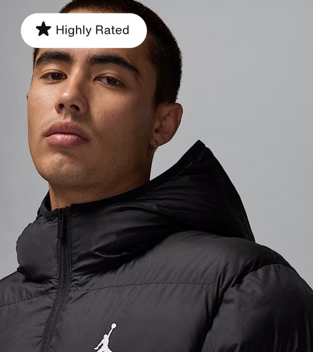 Jordan Men's Brooklyn Padded Jacket FV7317-010 Mens Size Xlarge - Picture 3 of 9