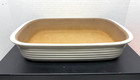 Pampered Chef Rectangular Casserole Baking Dish Glazed Exterior 15"x10"x2.5"