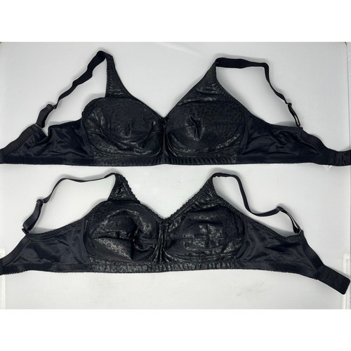 Classique NWoT Wireless Pocket Bra 38B 772E Post Mastectomy Surgery Black - Picture 3 of 6