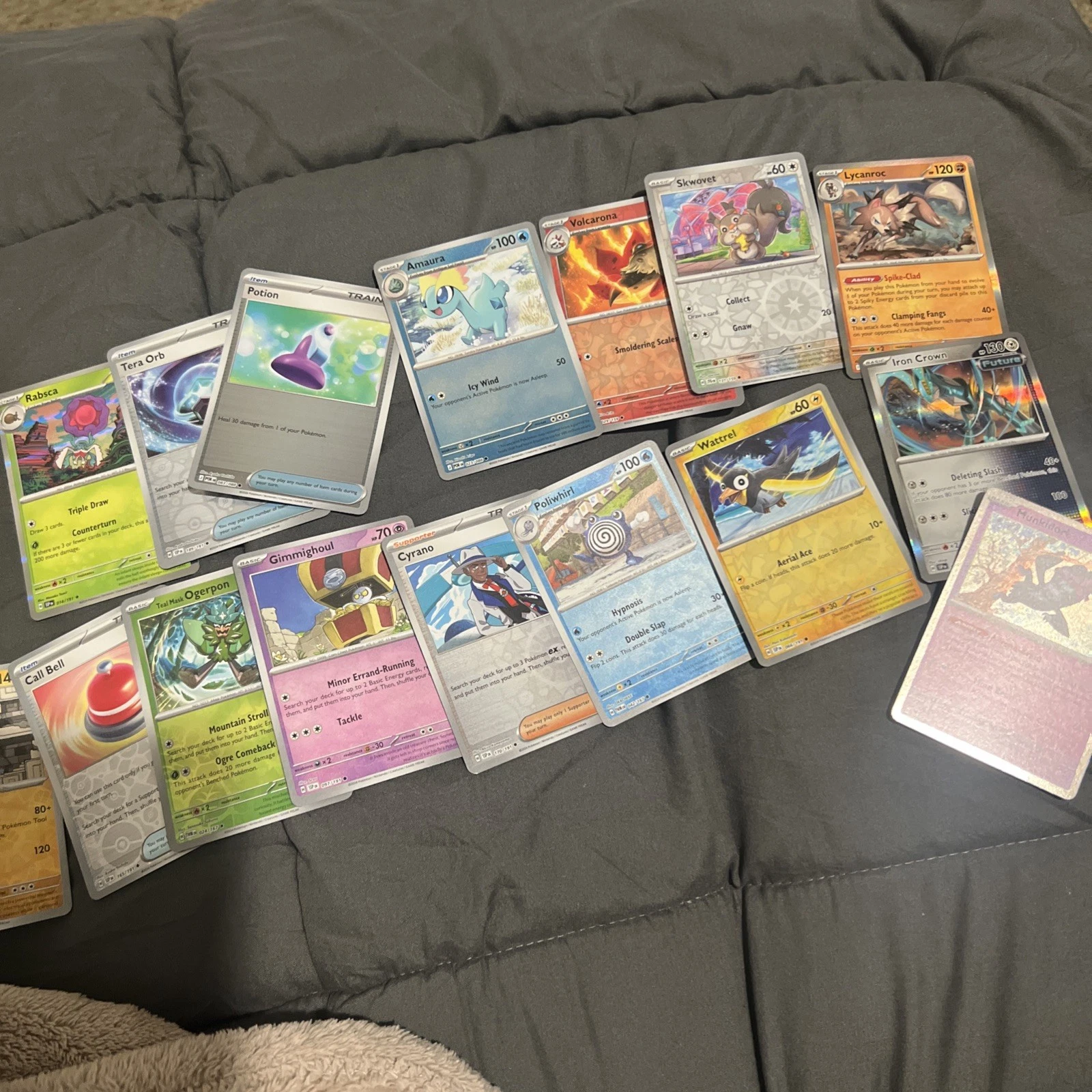 Pokemon TCG Bunch of rare rarity/holo/reverse holo cards