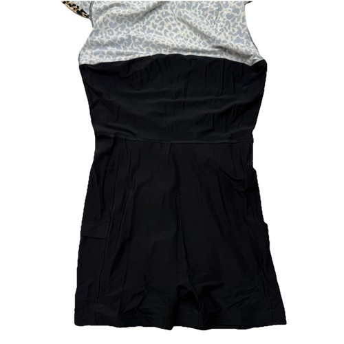 Outdoor Voices The Exercise Mini Dress Leopard Animal Print Tank Size M Medium - Picture 8 of 13
