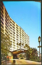 Statler Hilton Los Angeles CA postcard 1960s