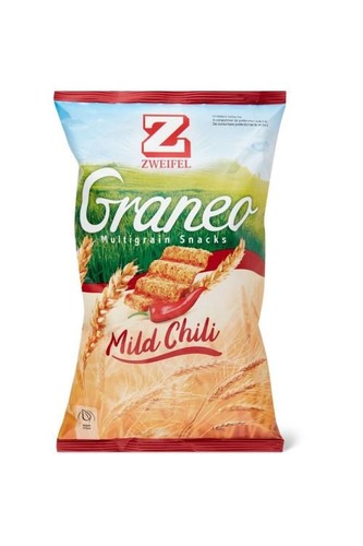 Zweifel Graneo Mild Chili Chips - 100g