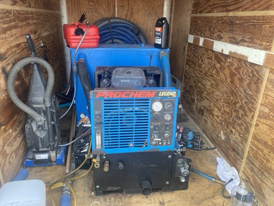 #ad Prochem Legend Truck Mount with Wand amp; Tools plus haul mark trailer $8000.00