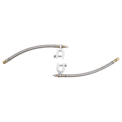 2 Piece Dual Wheel Valve Stem Extender Extention Set for Trucks and RVs - Picture 2 of 13