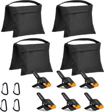 4 Packs of Heavy Photography Sandbag Studio Video Sandbags, Used for Light Brack