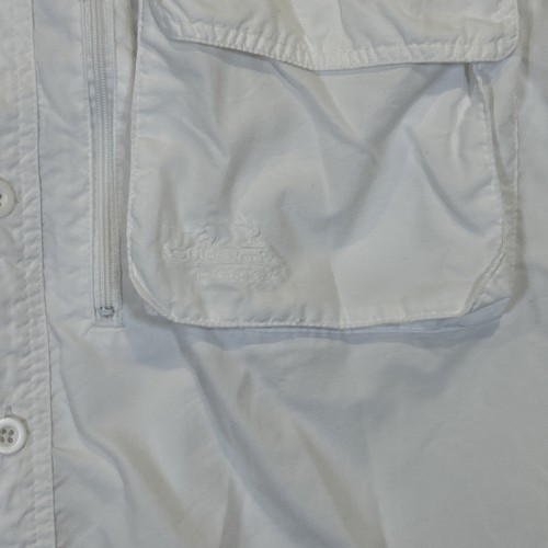 Cabela's GuideWear Shirt Long Sleeve Vented Fishing Outdoor Hiking Men's White - Picture 3 of 14