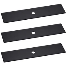3 Pack Edger Blades 9 x 1/2 Center Hole, Compatible with Mclane, Power Trim, ...