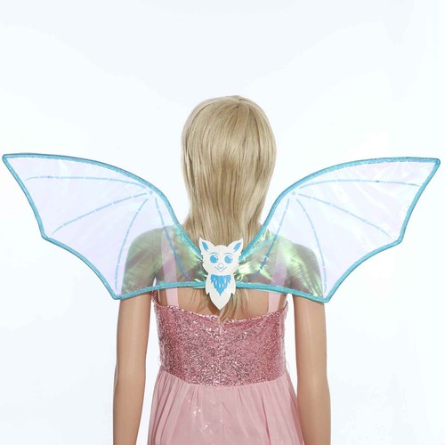 Women Girls Bat Devil Wings Role Play Witch Wing Christmas Cosplay Props 1Pcs - Photo 54/57
