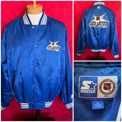 スターター　NHL スタジアムジャンパー 80s USA製 STARTER スターター NHL Detroit Redwings デトロイト