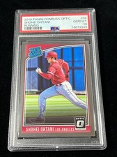 2018 Panini Donruss Optic Rated Rookie #56 Shohei Ohtani PSA 10 GEM MINT