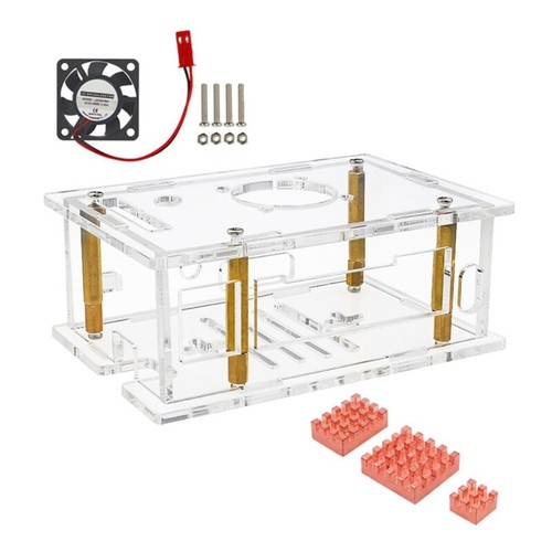 Acrylic Protective Enclosure Adaptation Heat Sink Transparent Protective Shell - Afbeelding 9 van 11