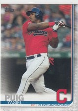 YASIEL PUIG TOPPS UPDATE PHOTO IMAGE VARIATION SHORT PRINT GUARDIANS SP 106 2019