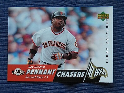 2007 UD First Edition Baseball Pennant Chasers Ray Durham S.F. Giants #PC-RD