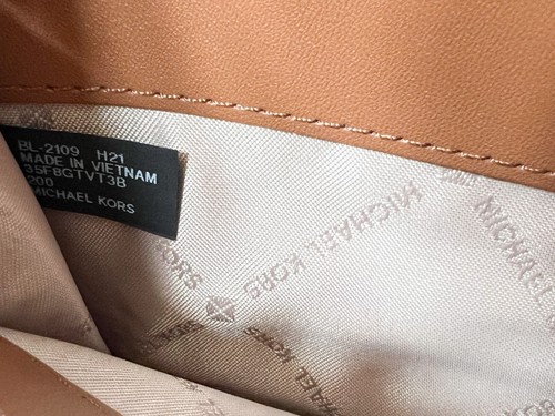 Michael Kors Jet Set Travel Large Continental Wallet Wristlet MK Signature Brown - Bild 8 von 10