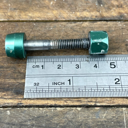 Vintage Control Tech Titanium Seat Clamp Green Binder Bolt USA Ti MTB BMX 90s - Picture 3 of 14