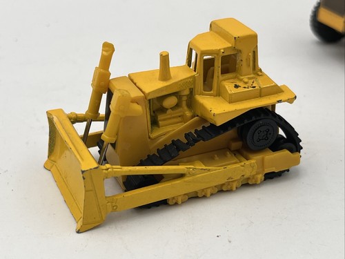 Ertl Cat Road Scraper , Tonka Bulldozer, Hot Wheels Bulldozer Lot Of 3 Repair - Picture 14 of 18