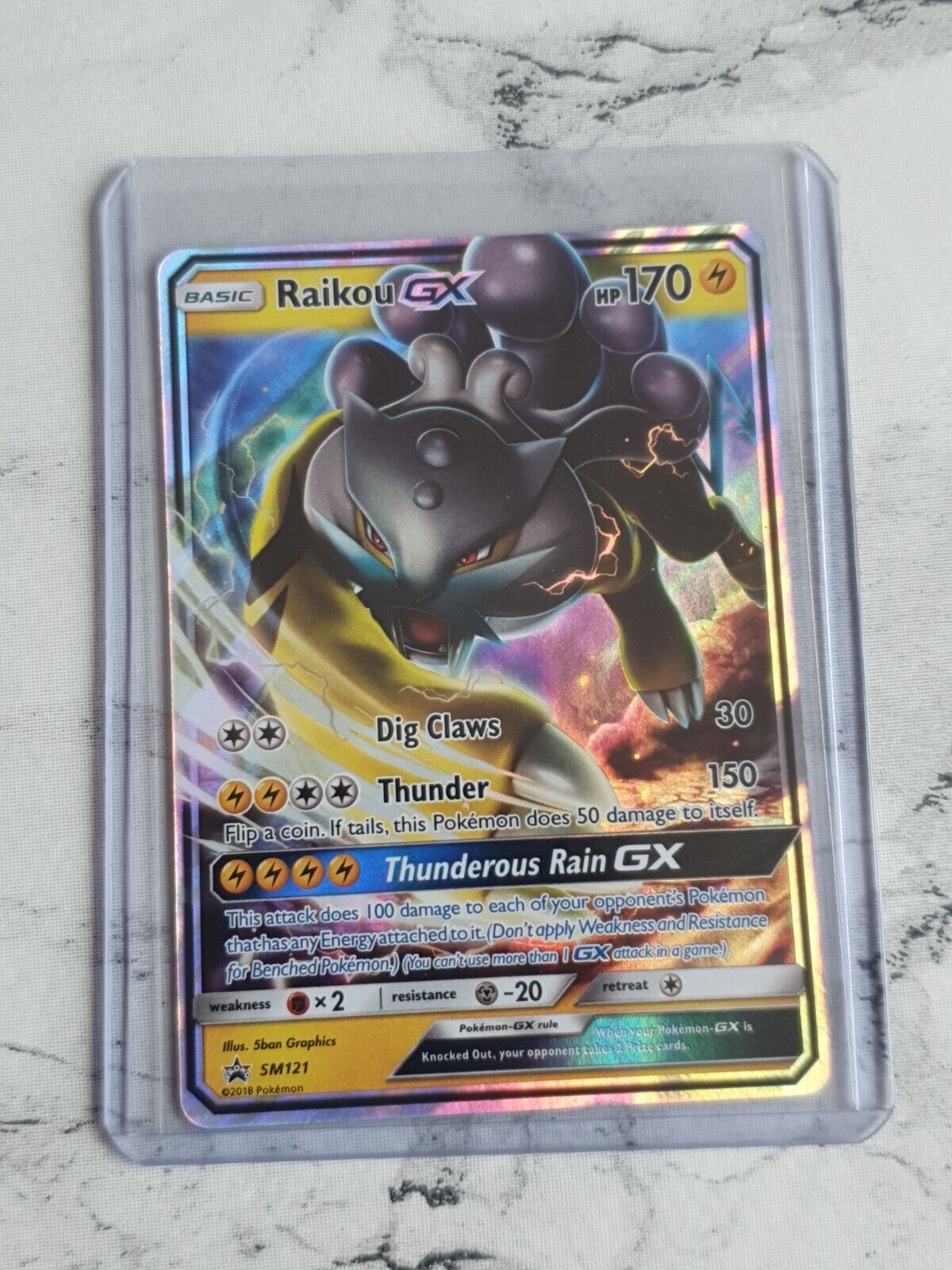 Raikou GX Promo SM121 Values - MAVIN