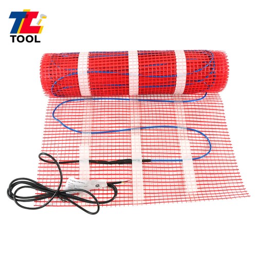 30 Sqft 120 V Electric Radiant Floor Heating System Underfloor Heating Mat Kit - Picture 5 of 14