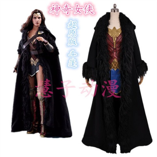 Diana Prince Wonder Woman Cosplay Costume Suit Women's Uniform Outfits Halloween - Picture 18 of 20