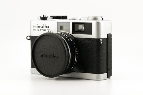 Minolta 7sii 35mm Rangefinder Film Camera +++ SERVICED + FILM TESTED +++ - Picture 6 of 23